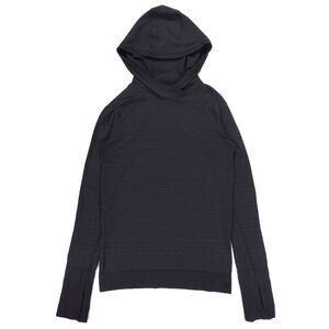 LULULEMON Rest Less Hoodie Black Running Pullover Minimal Athleisure Sporty Yoga